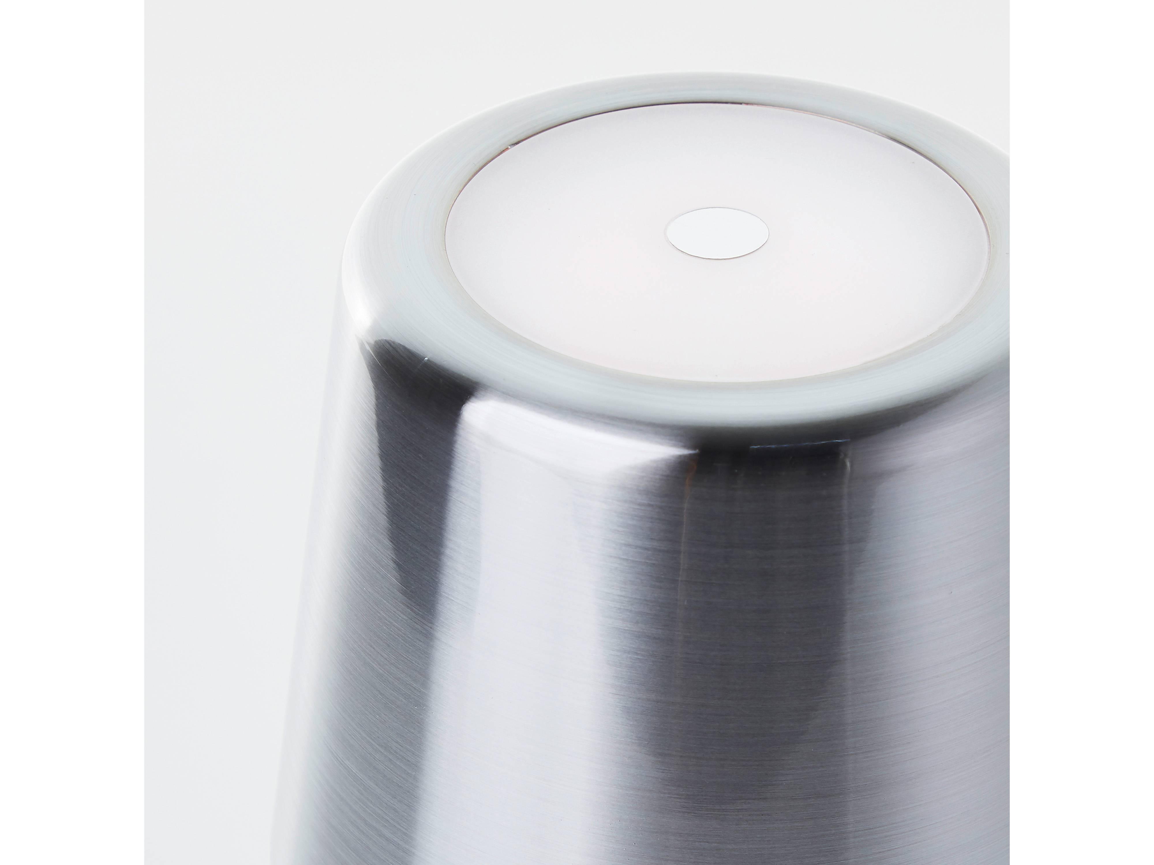 BRILLIANT LED-Akku-Tischleuchte Xaana, 4W, 300lm, CCT, nickel-matt