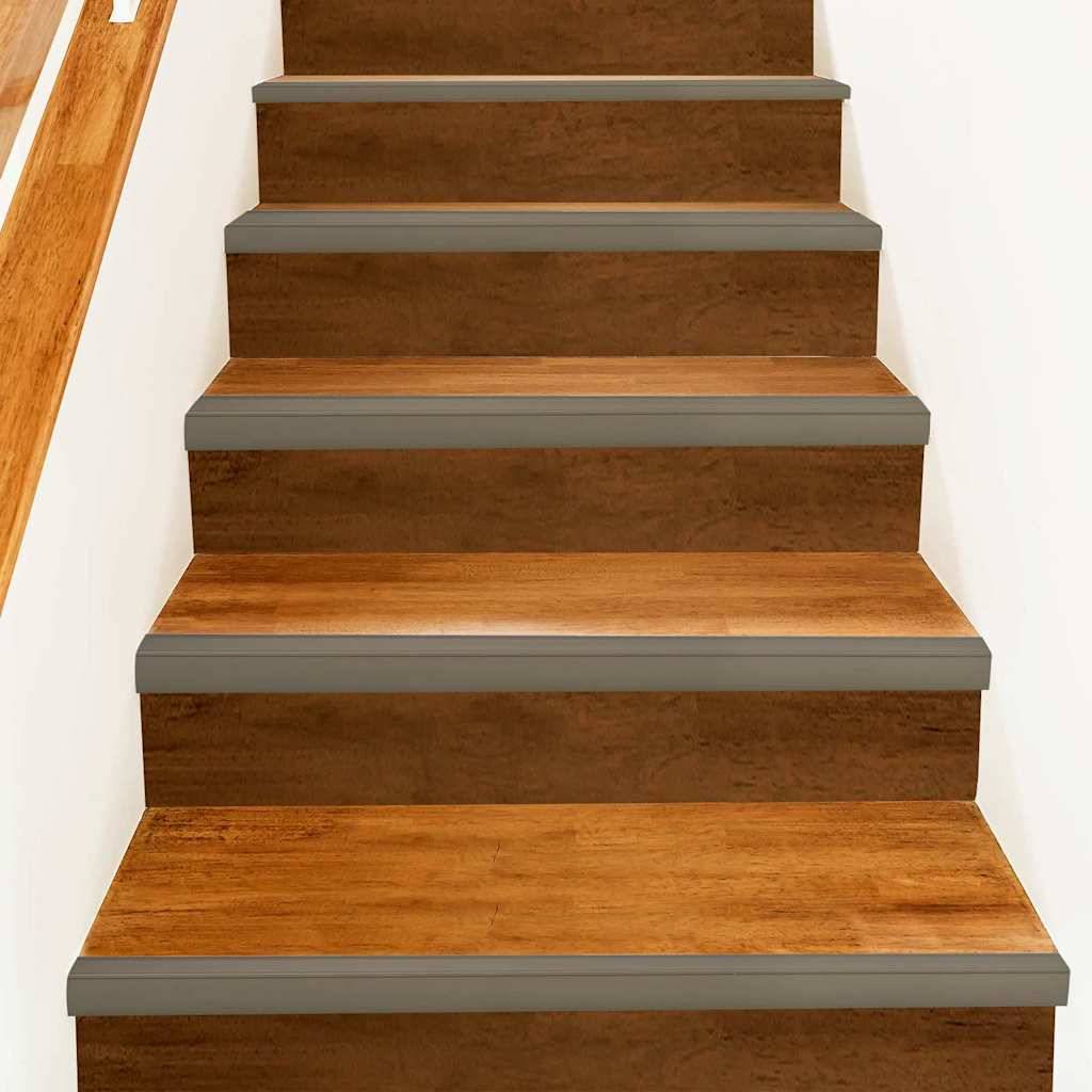 vidaXL Treppenkantenprofile 30 pcs Champagner 67 x 3.5 x 3 cm