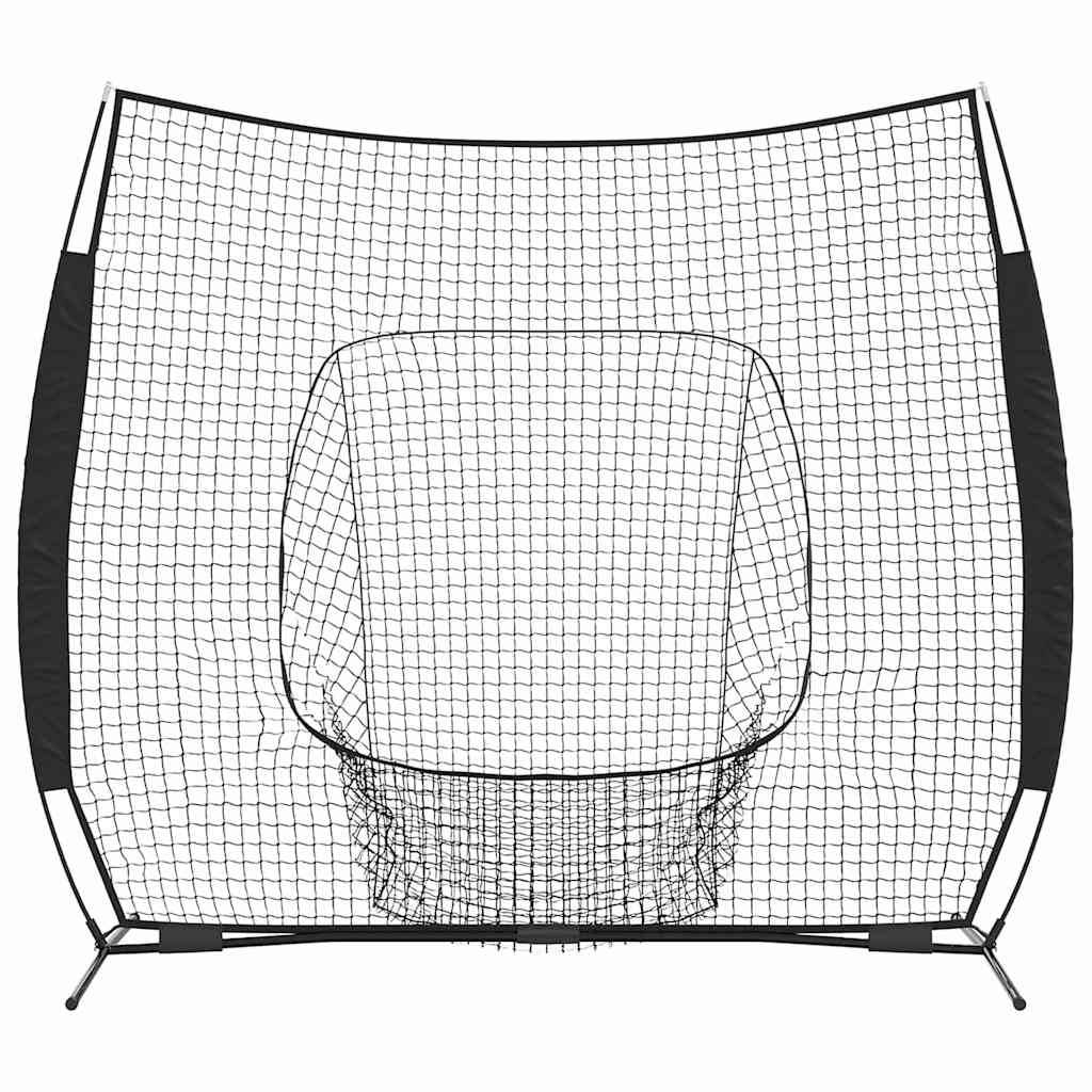 Großes rechteckiges Sportnetz mit einer im Zentrum markierten Zielfläche, entwickelt für das Training von Ballsportarten.