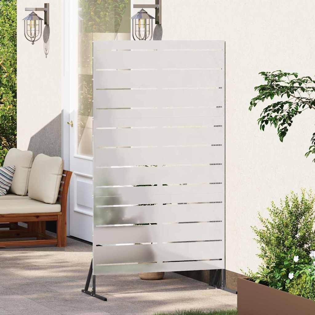vidaXL Sichtschutz Grau 100 x 50 x 180 cm Stahl
