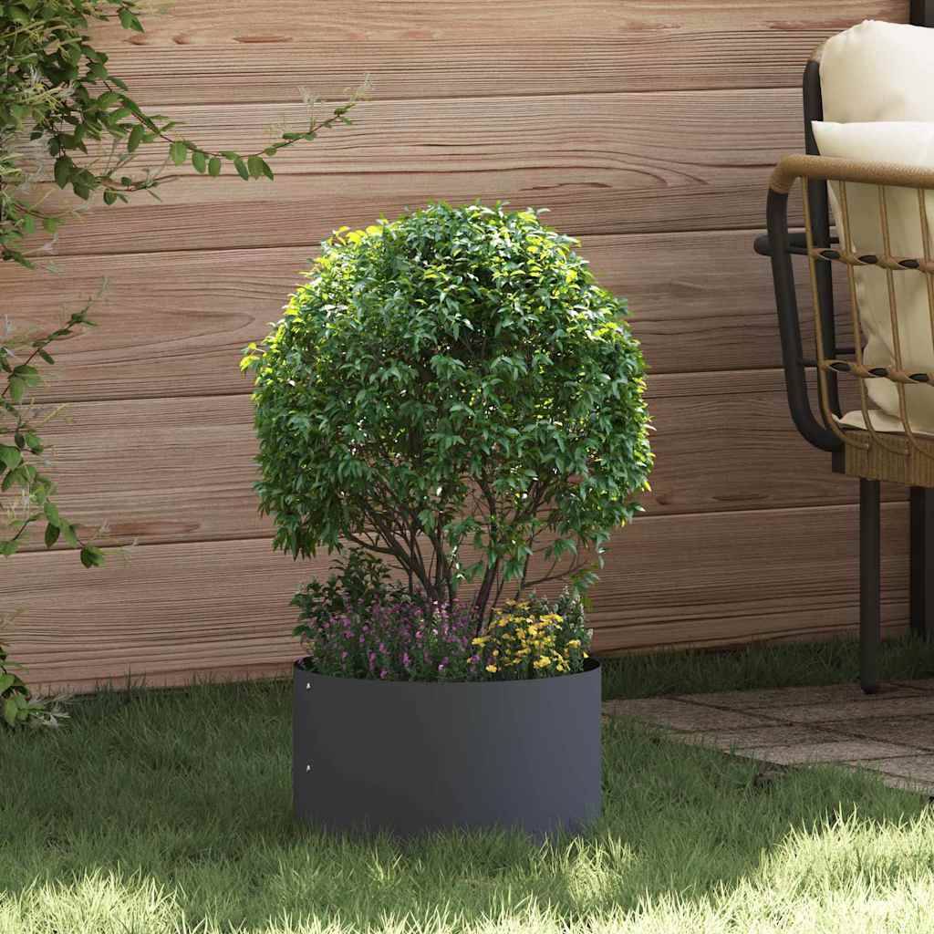 vidaXL Pflanzenring 5 pcs Anthrazit 30 x 30 x 20 cm