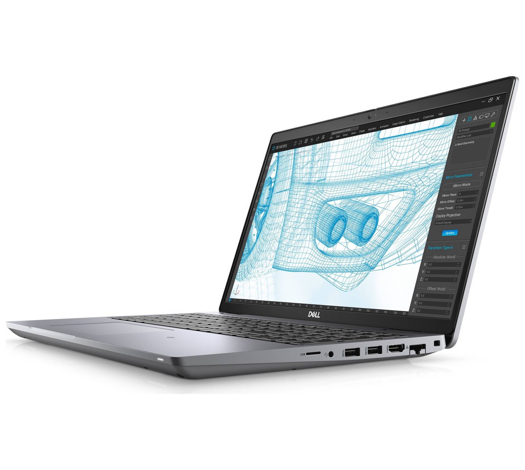 Dell Precision 3551 i7-10750H 15.6" FHD Nvidia P620 Windows 11 Pro DE 8 GB 1 TB SSD