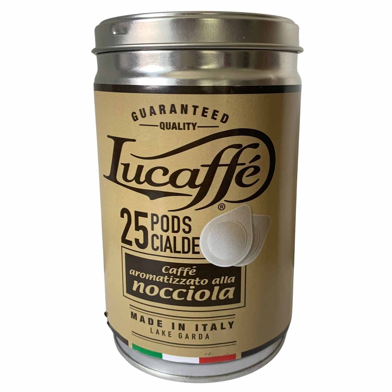 Lucaffé Nocciola ESE Kaffeepads 25 Stück