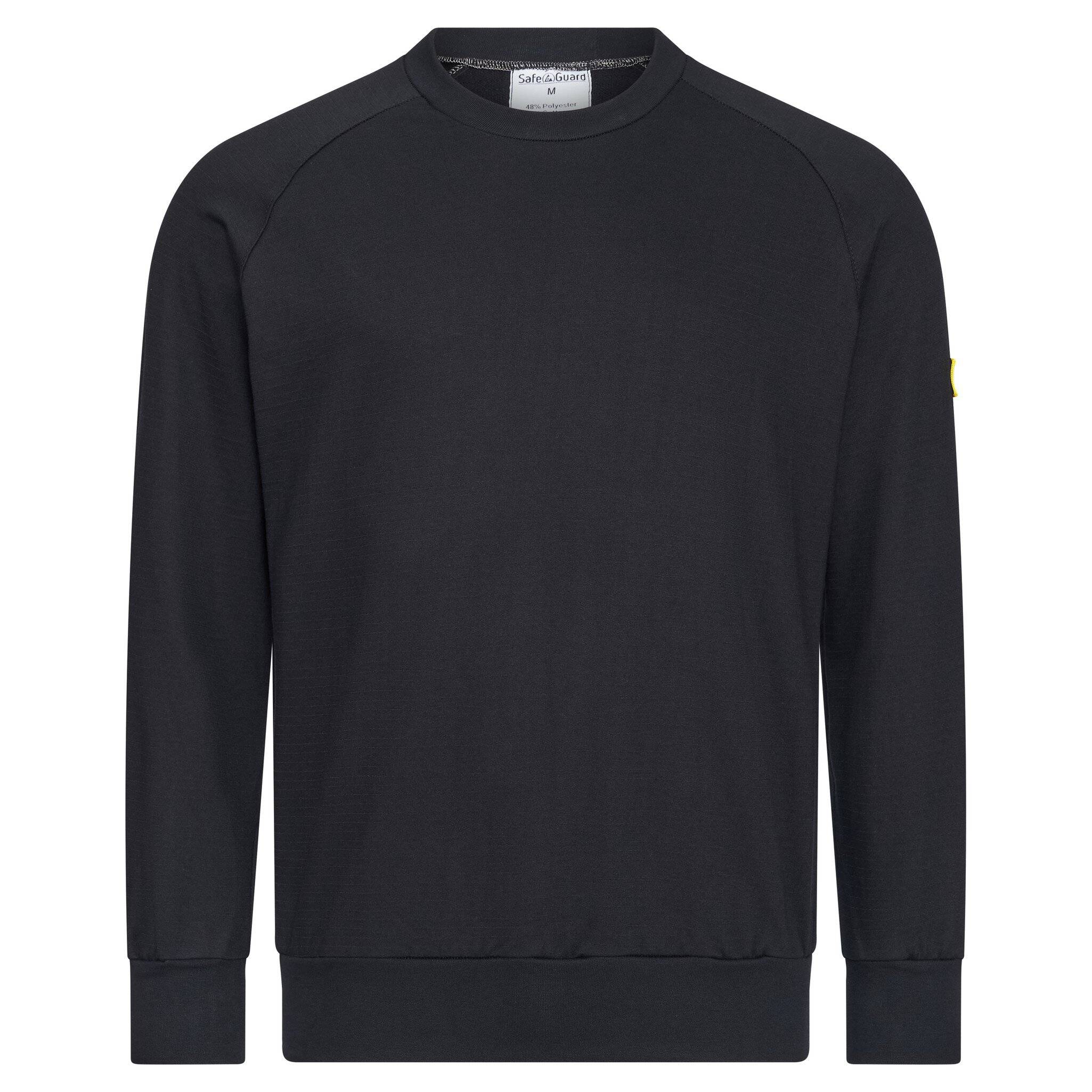 ESD-Sweatshirt, rundhals, 280g/m², schwarz, XXS