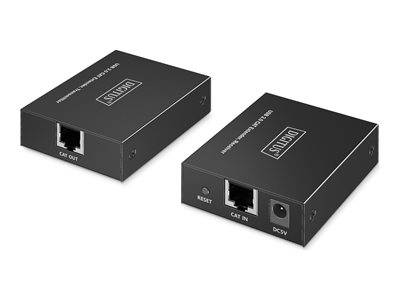 DIGITUS USB Extender 4xUSB-A 150m mit CAT6 schwarz Multimedia-Technik Netzwerkzubehör