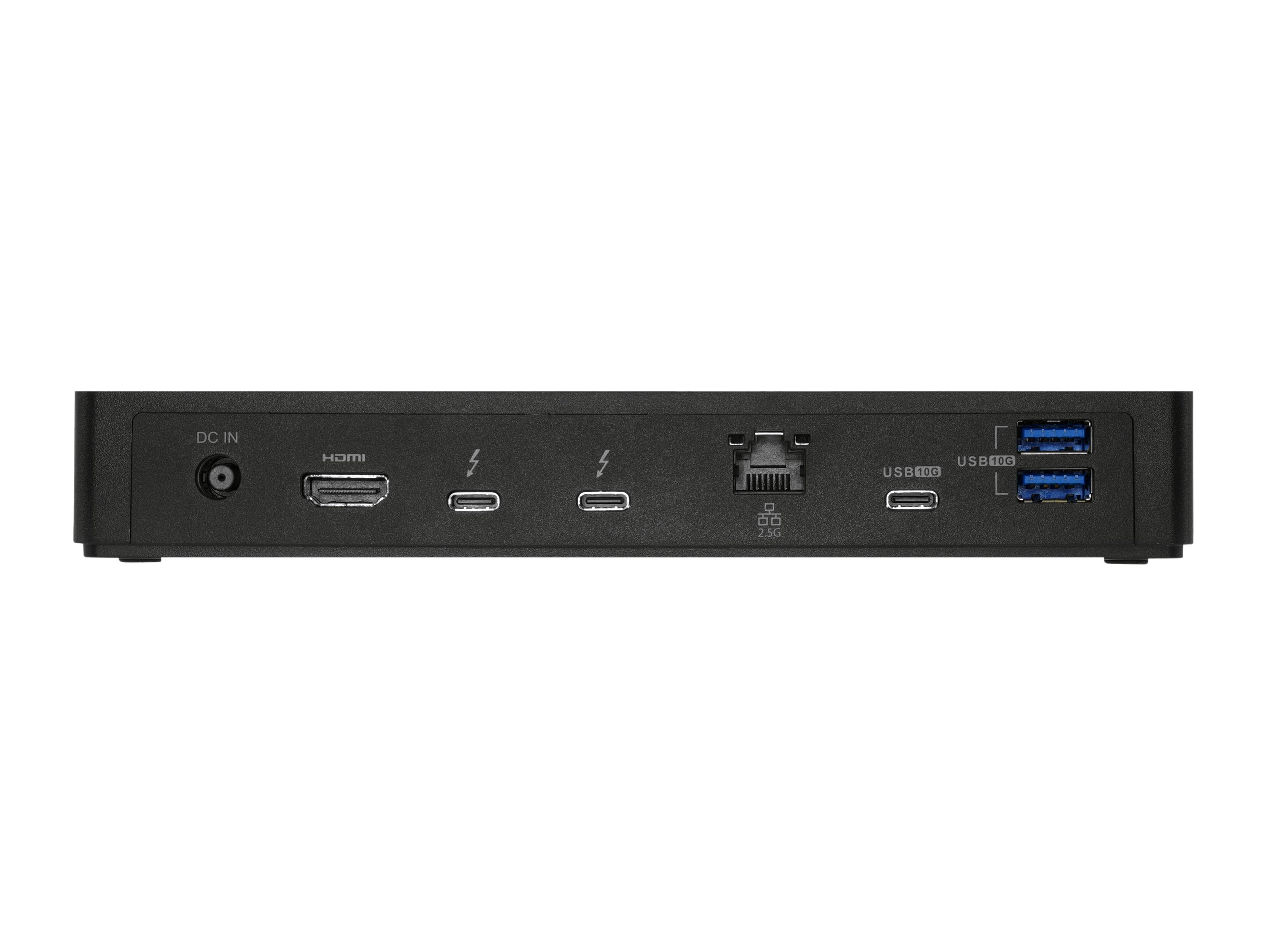 Conceptronic DONN30B 13-in-1 Thunderbolt 4 Dockingstation, Kabelgebunden, Thunderbolt 4, 96 W, 3,5 mm, 10,100,1000,2000,2500 Mbit/s, IEEE 802.3bz