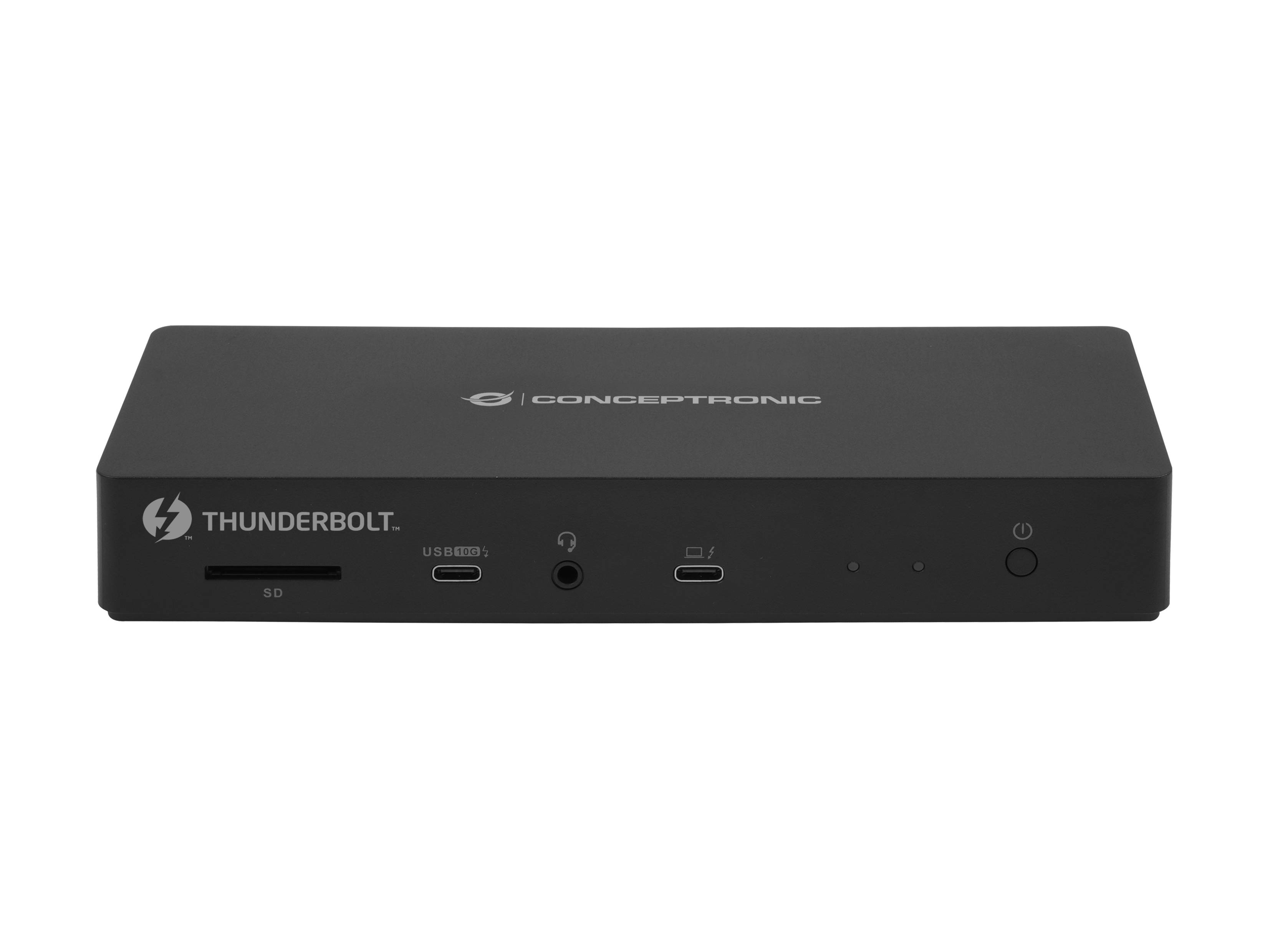 Conceptronic DONN30B 13-in-1 Thunderbolt 4 Dockingstation, Kabelgebunden, Thunderbolt 4, 96 W, 3,5 mm, 10,100,1000,2000,2500 Mbit/s, IEEE 802.3bz