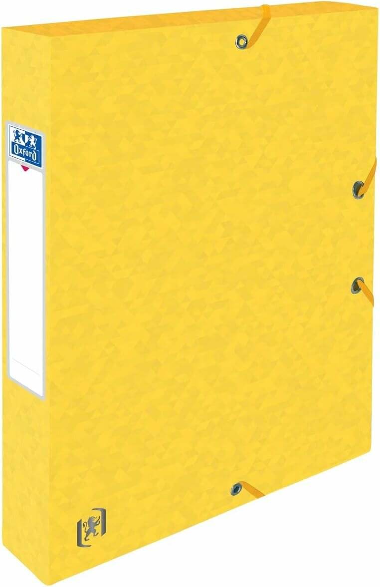 Oxford Heftbox TOP FILE+ 4,0 cm gelb
