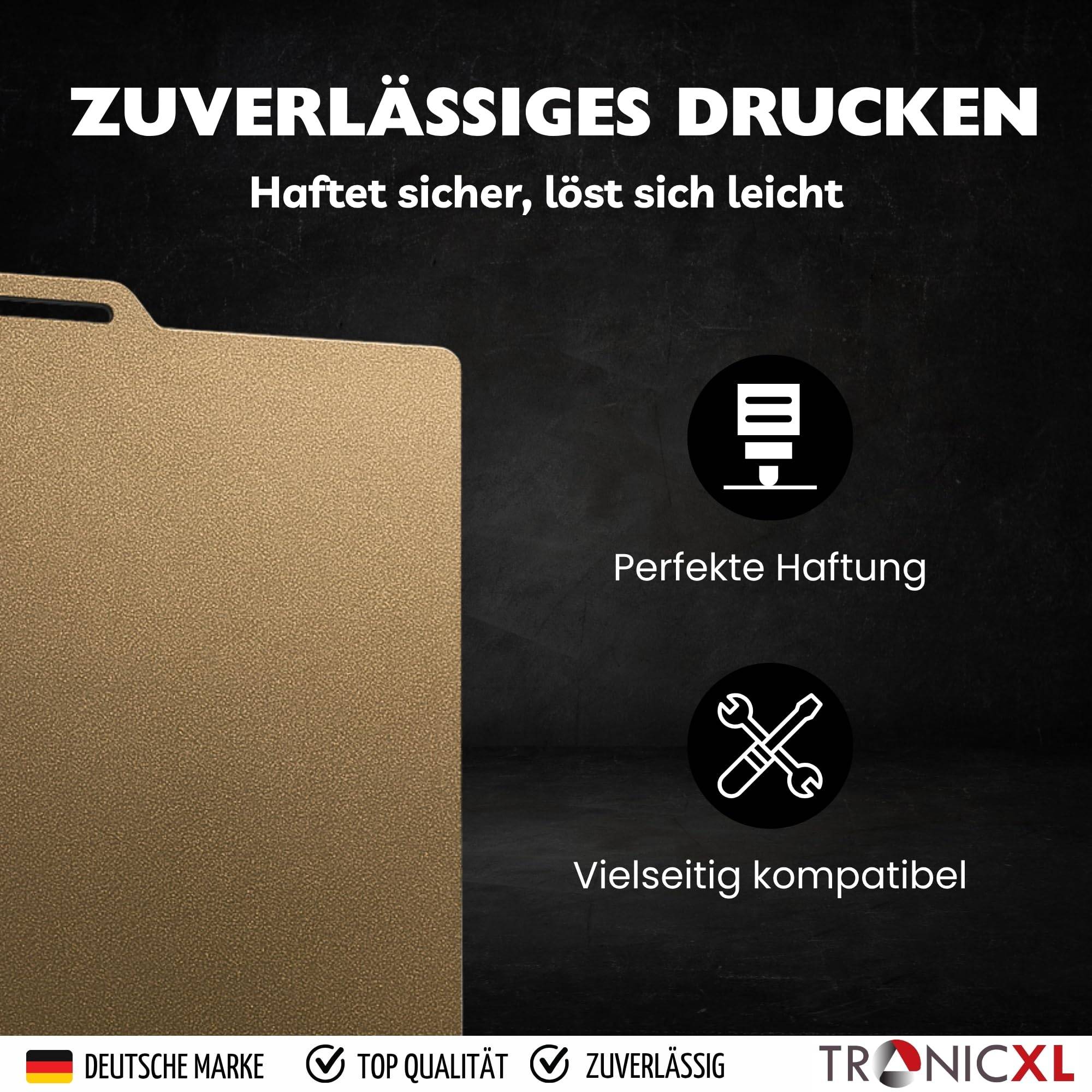 5 Stück für Bambulab Druckplatte Doppelseitig Texturiert PEI + Glattes PEO 257x257mm I Magnetisch Spring Steel Druckbett für Bambu Lab Effekt Diamo