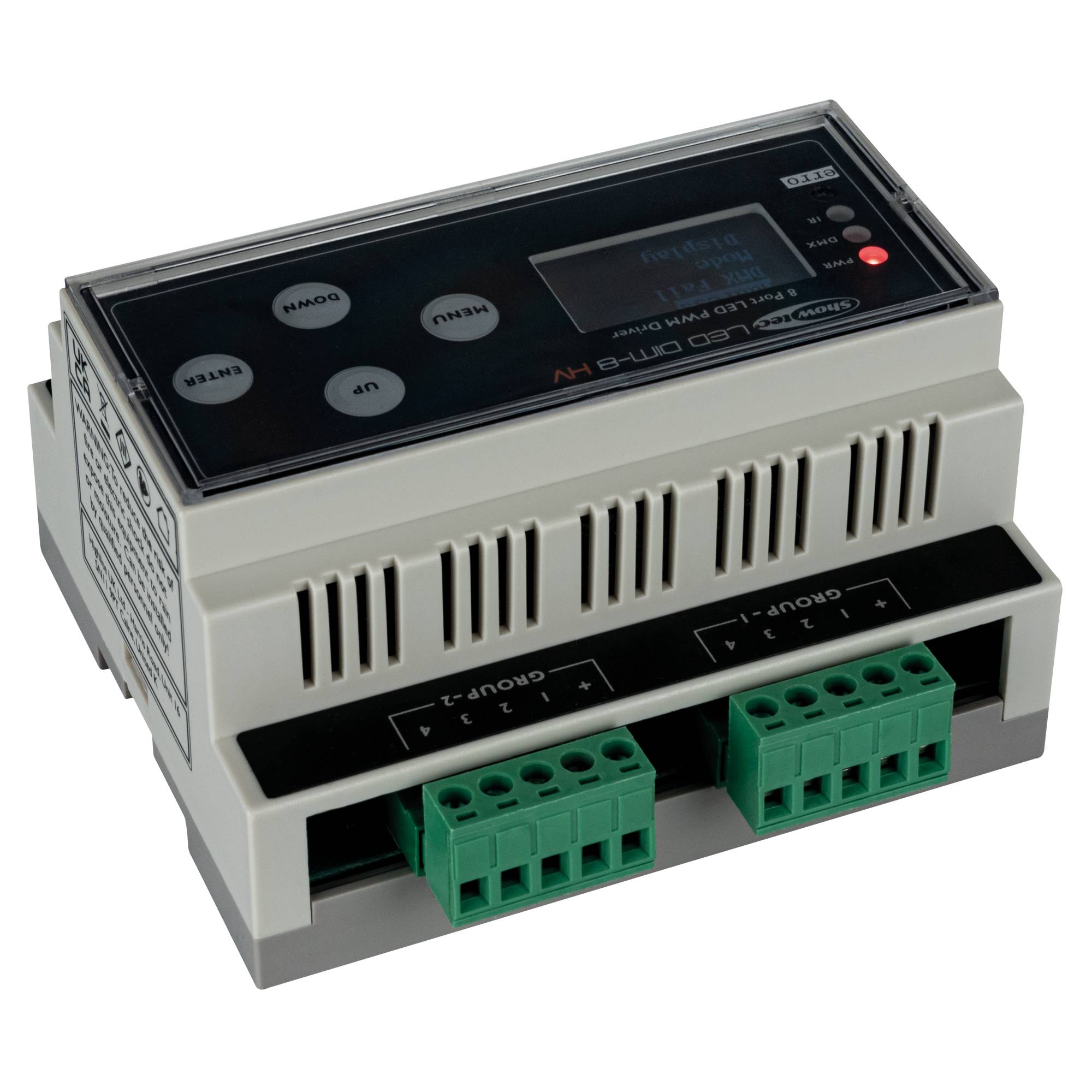 Showtec LED Dim-8 HV DIN-Schiene