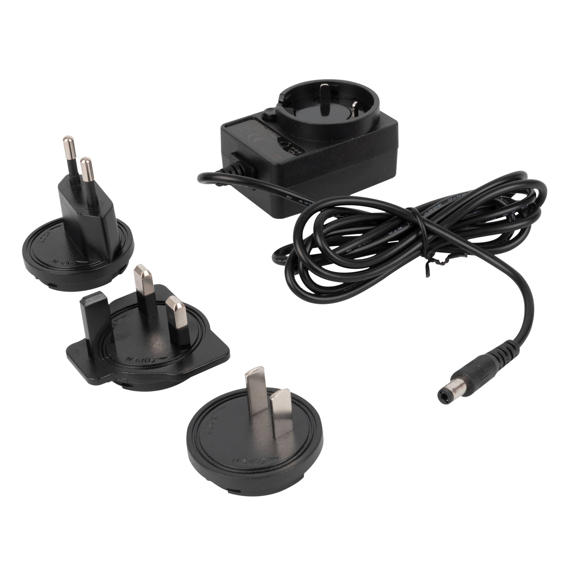 Showgear Universal Power Adapter 9V 1A
