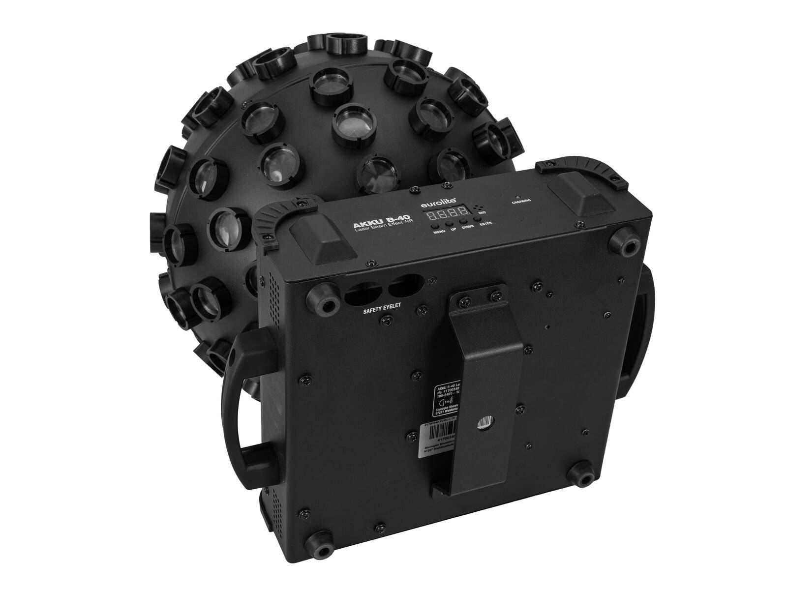 EUROLITE AKKU B-40 Laser Strahleneffekt AIR