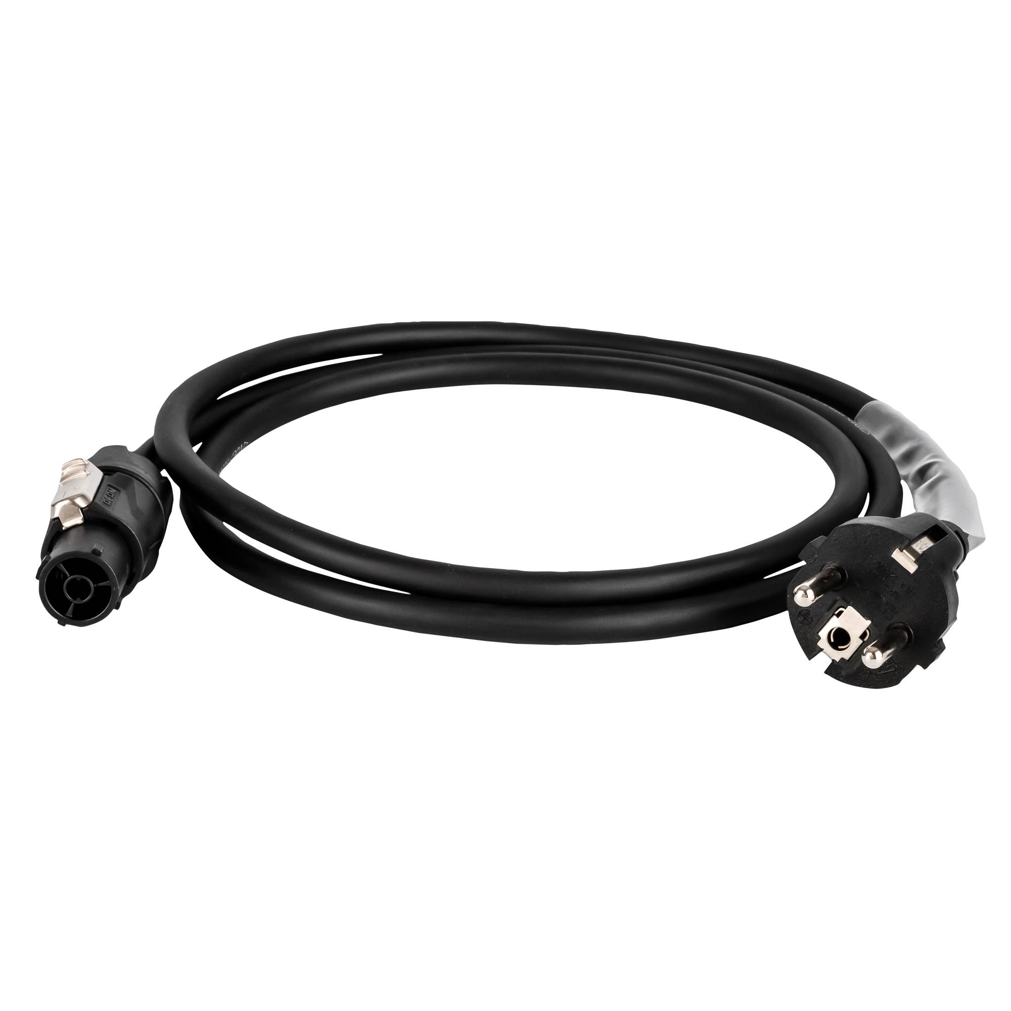 DAP Power Cable - Schuko to REAN PowerX - 3x 1.5 mm² 1,5 m