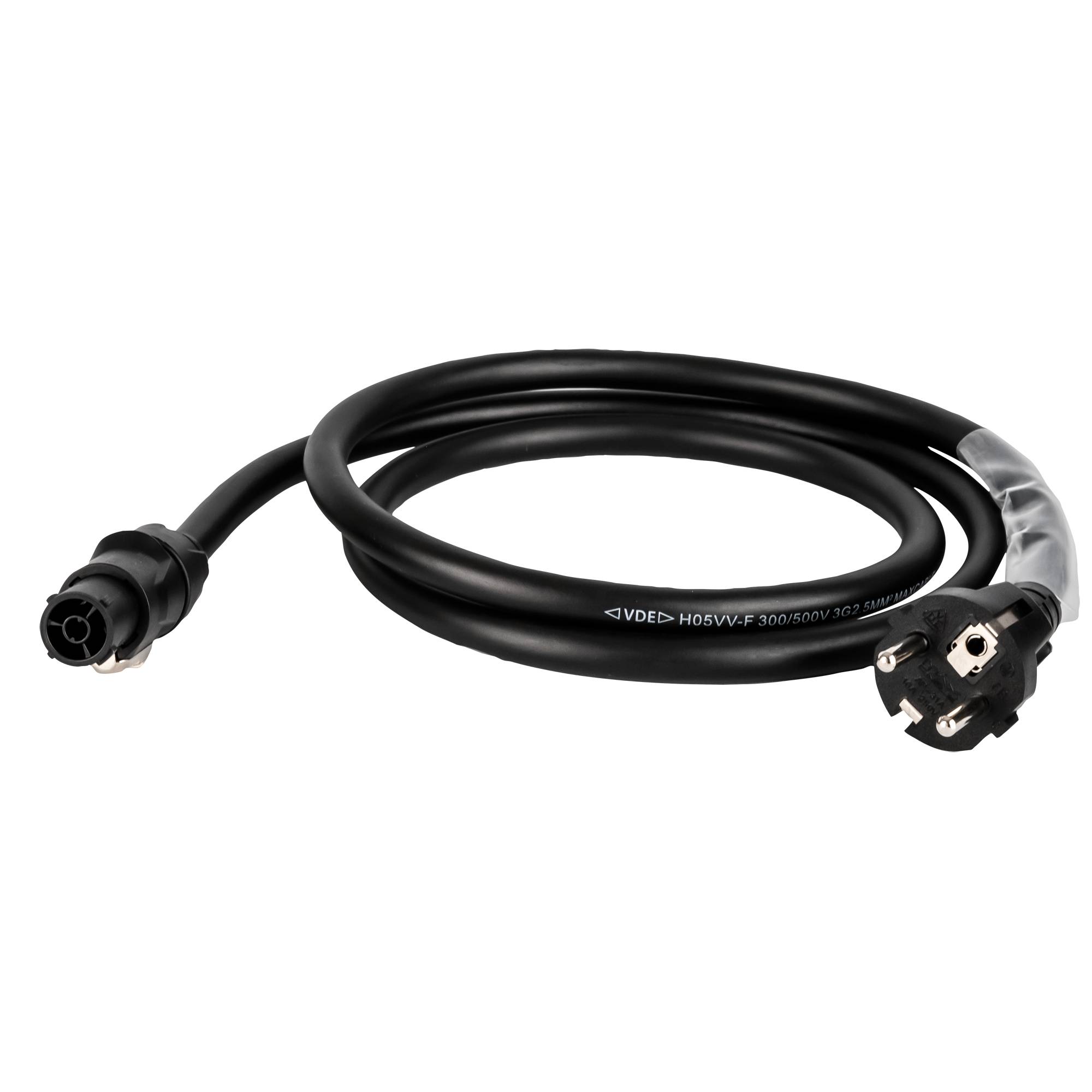 DAP Power Cable - Schuko to REAN PowerX - 3x 2.5 mm² 1,5 m