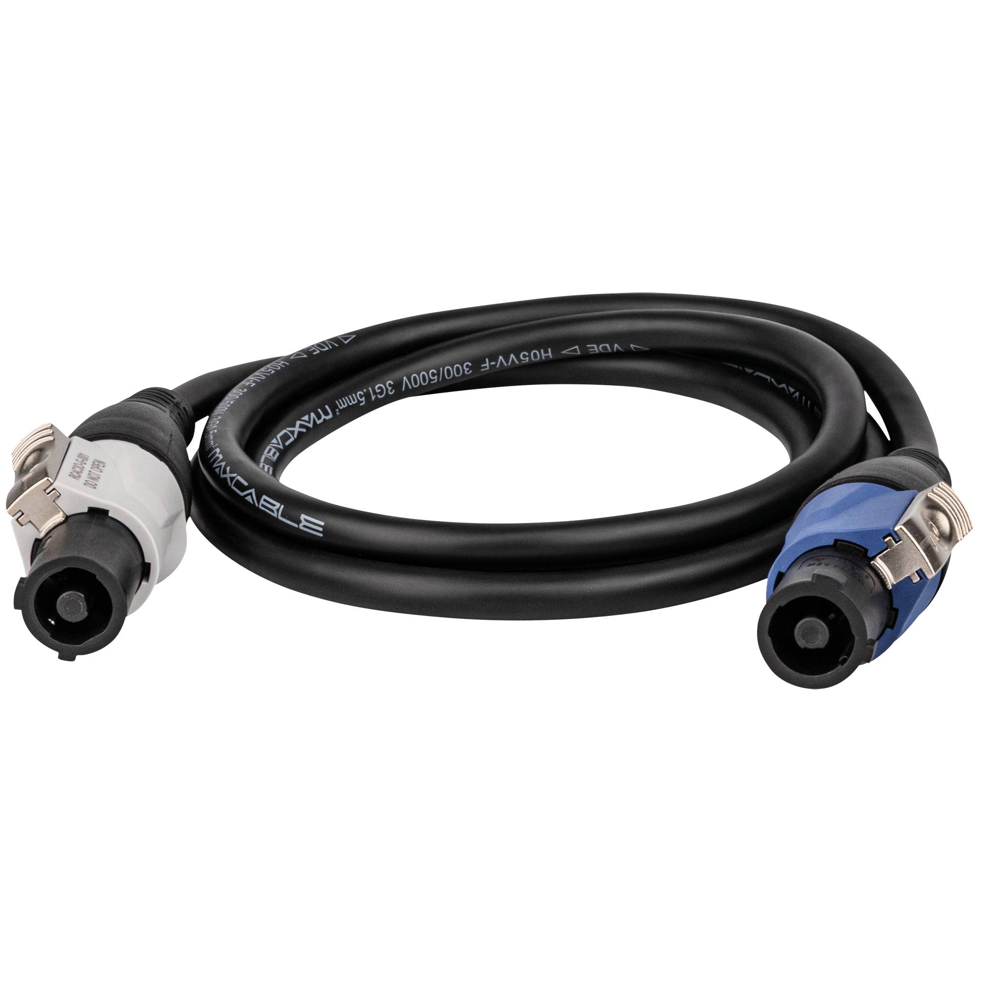 DAP Power Cable - REAN PowerG - 3x 1.5 mm² 0,75 m