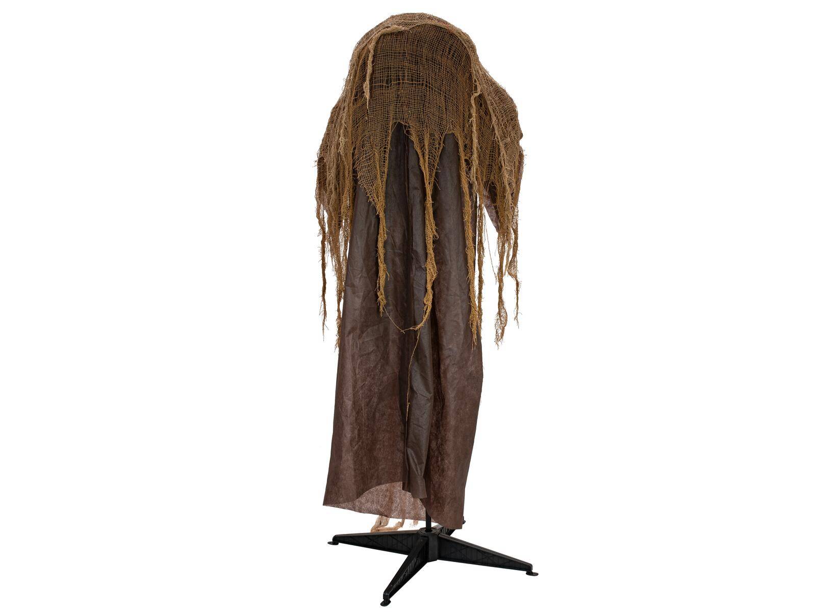 EUROPALMS Halloween Figur Hexe buckelig, animiert, 145cm