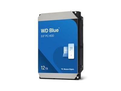 WD Blue 12TB SATA 6Gb/s HDD Desktop Komponenten Speicherlaufwerke Interne HDDs