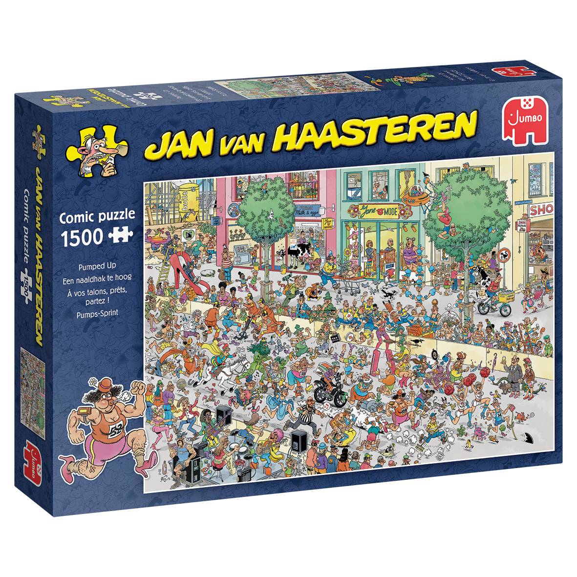 Jan van Haasteren, Pumps Sprint, 1500 Teile Puzzle