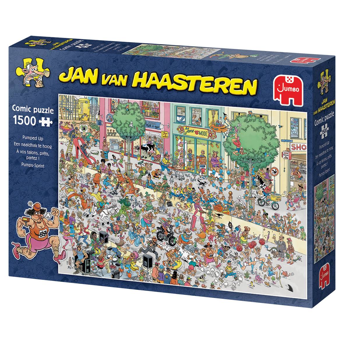 Jan van Haasteren, Pumps Sprint, 1500 Teile Puzzle