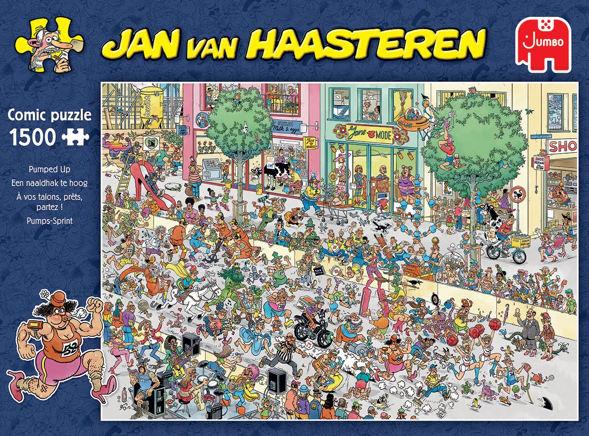 Jan van Haasteren, Pumps Sprint, 1500 Teile Puzzle