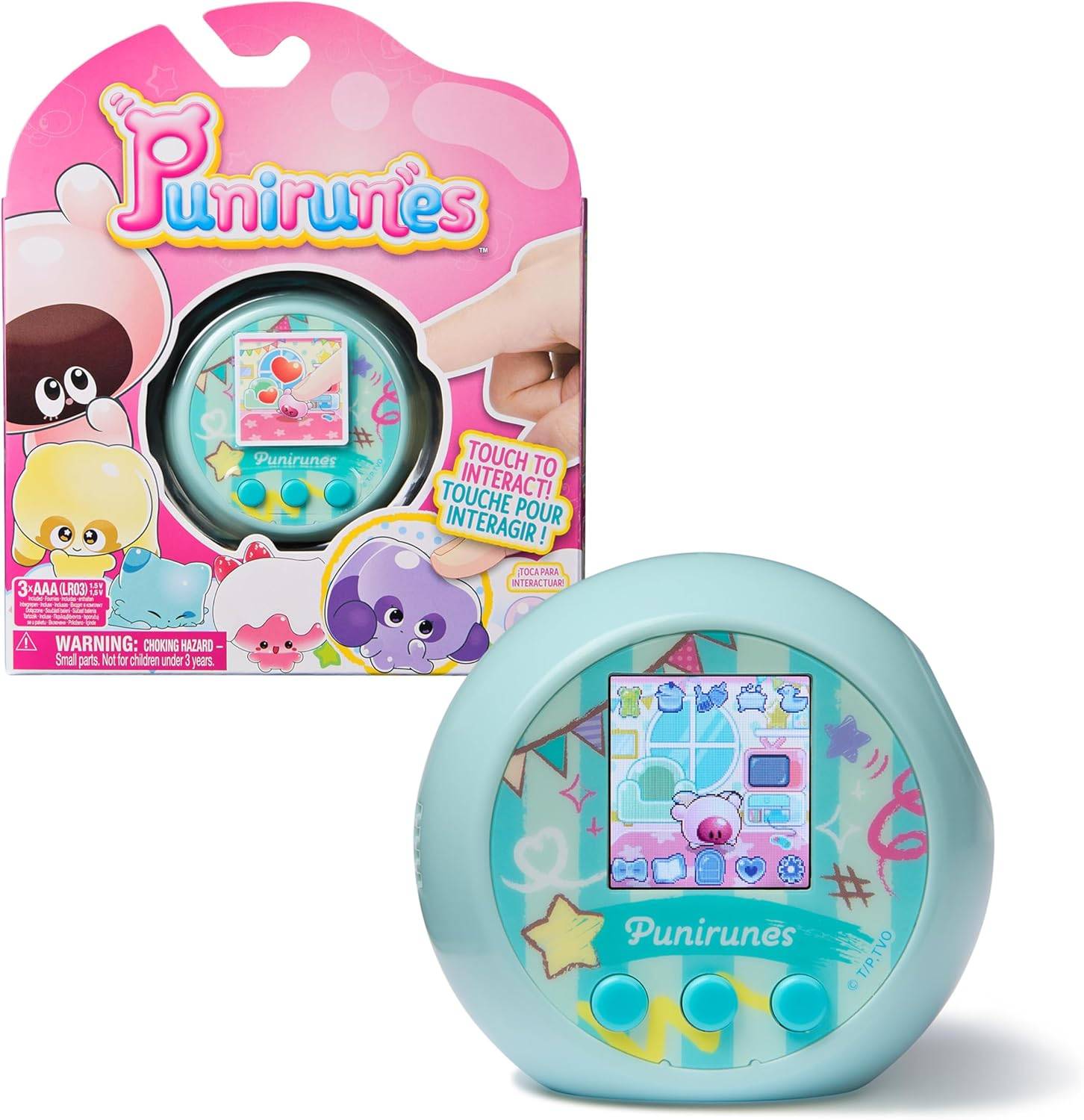 Punirunes Interaktives digit. Spielzeug LED Display 55 Charakteren 5+