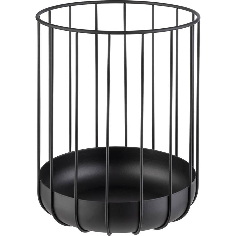 APS Brot- und Obstkorb URBAN, rund, 225 mm, schwarz