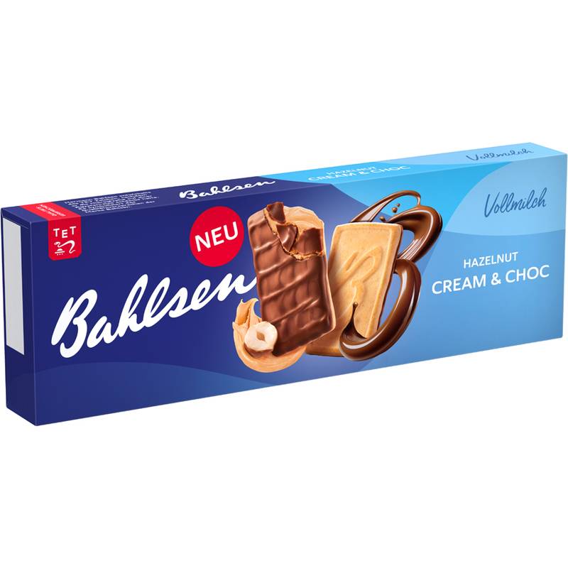 Bahlsen Keksgebäck "Hazelnut Cream & Choc"