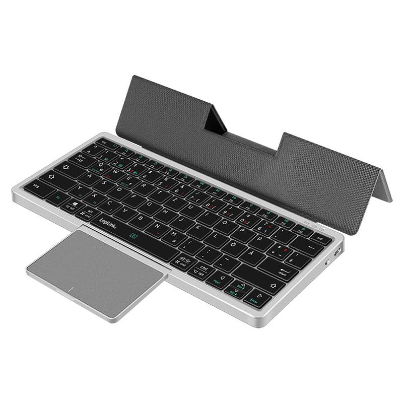 LogiLink BT 5.1 Multi-Device-Tastatur, bluetoothfähig