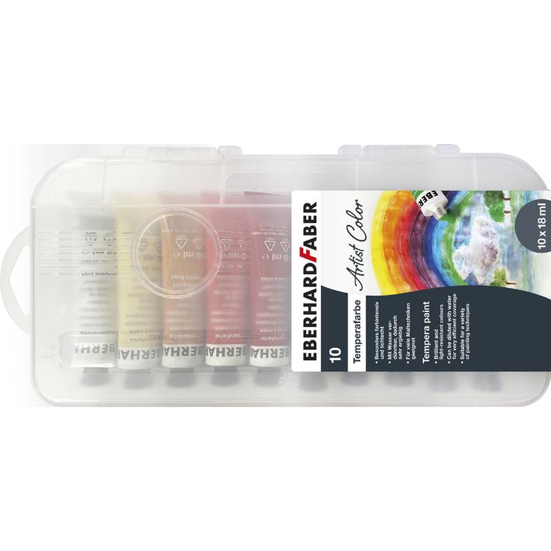 EBERHARD FABER Temperafarbe Artist Color, 10er Etui
