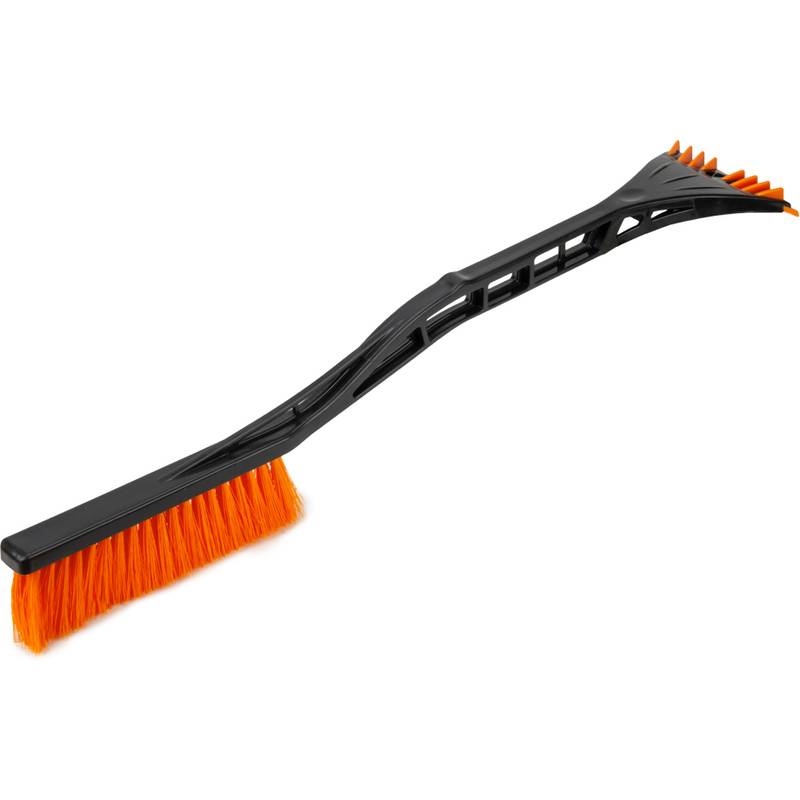 Bradas Eiskratzer mit Schneebesen, 600 mm, schwarz/orange