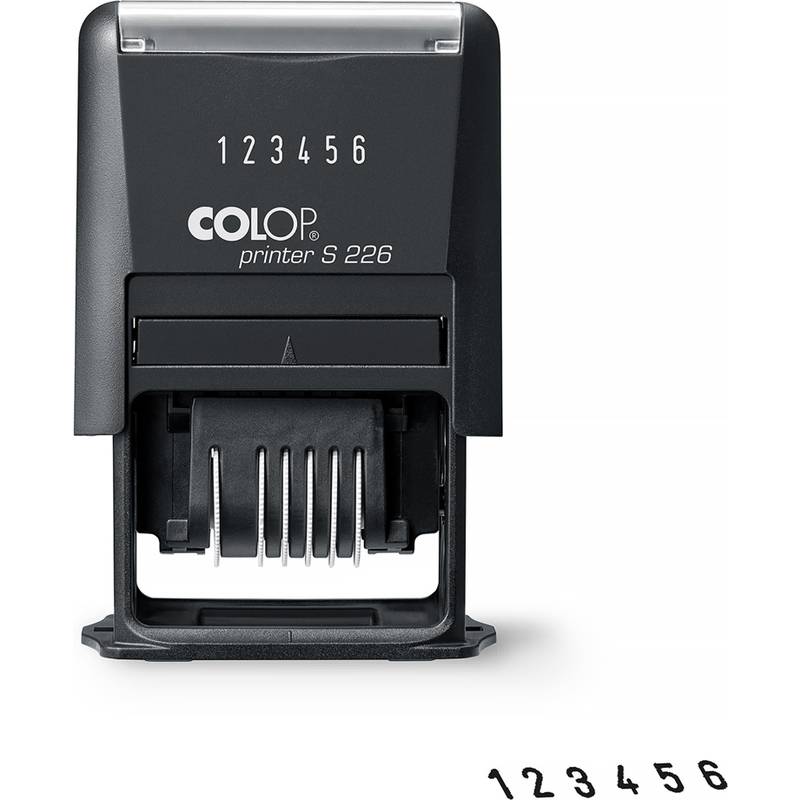 COLOP Ziffernstempel Printer S226, 6-stellig, schwarz
