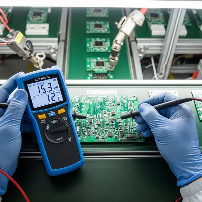 CEM DT-9935 professionelles LCR-Messgerät – Induktivität / Kapazität / Widerstand, hohe Genauigkeit, 3 Jahre Garantie