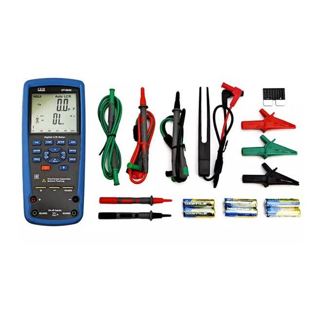 CEM DT-9935 professionelles LCR-Messgerät – Induktivität / Kapazität / Widerstand, hohe Genauigkeit, 3 Jahre Garantie