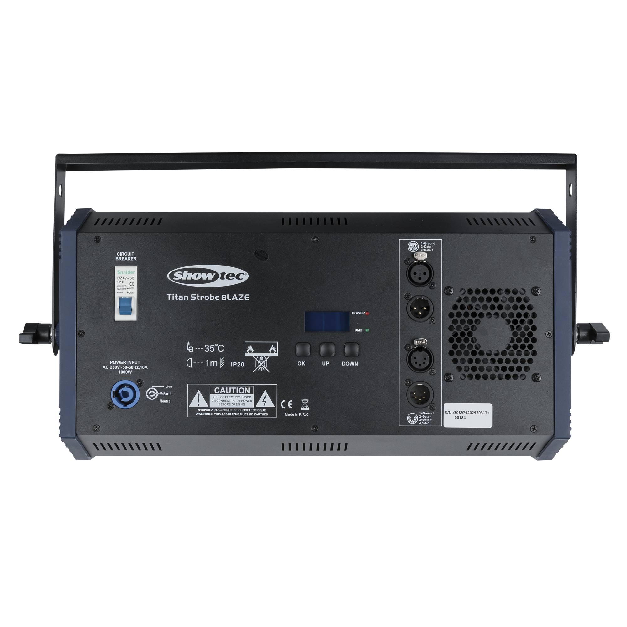 Showtec Titan Strobe BLAZE 1500 W + RGB