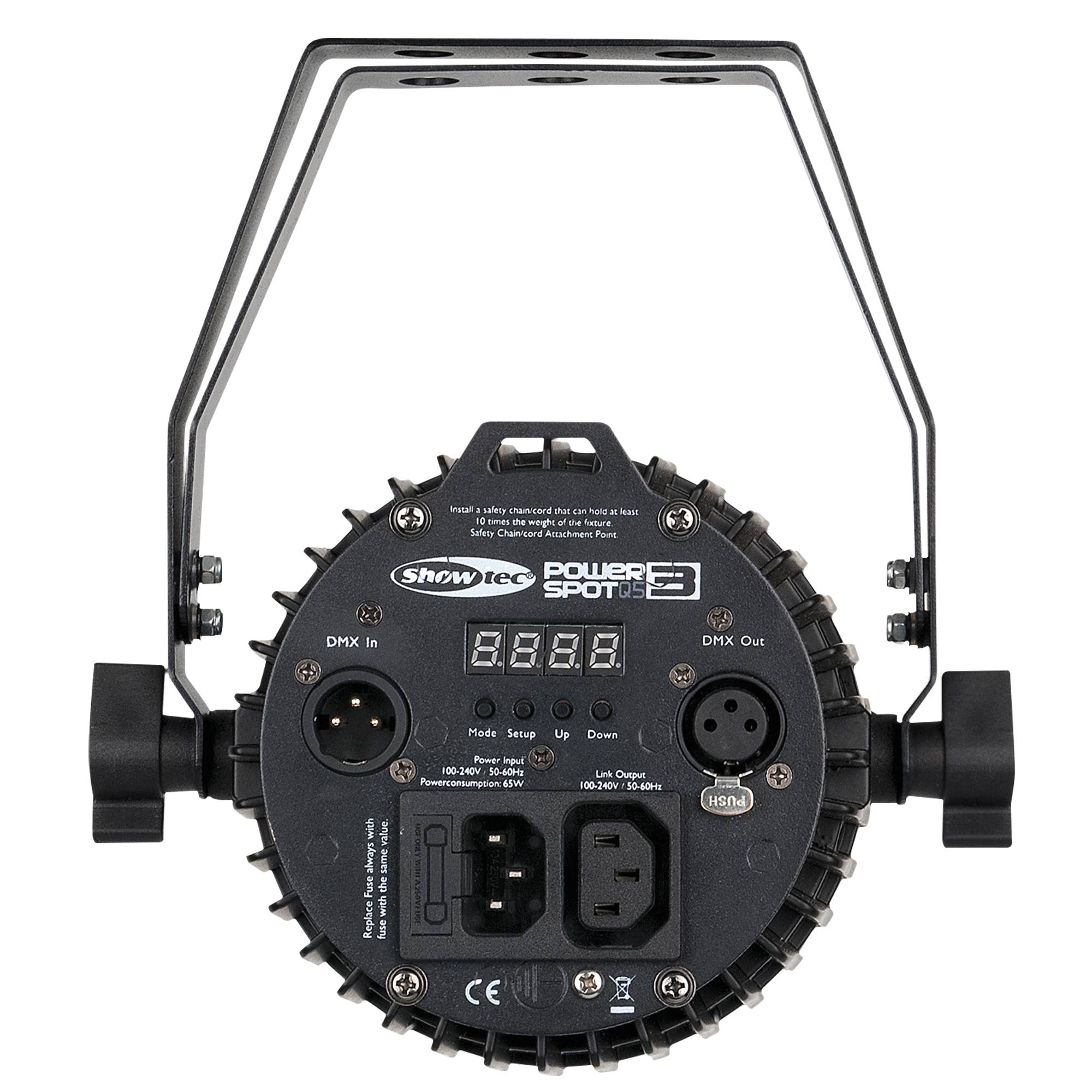 Showtec Power Spot 3 Q5 3x 10 W RGBWA LED Spot