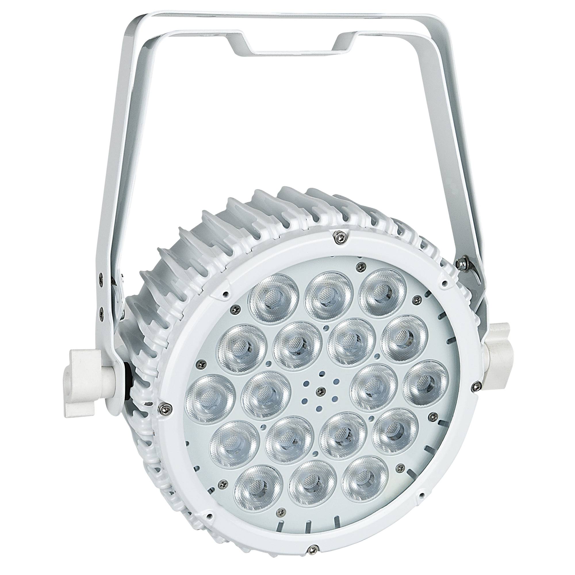 Showtec Compact Par 18 MKII 18x 3 W RGB LED PAR - weiß