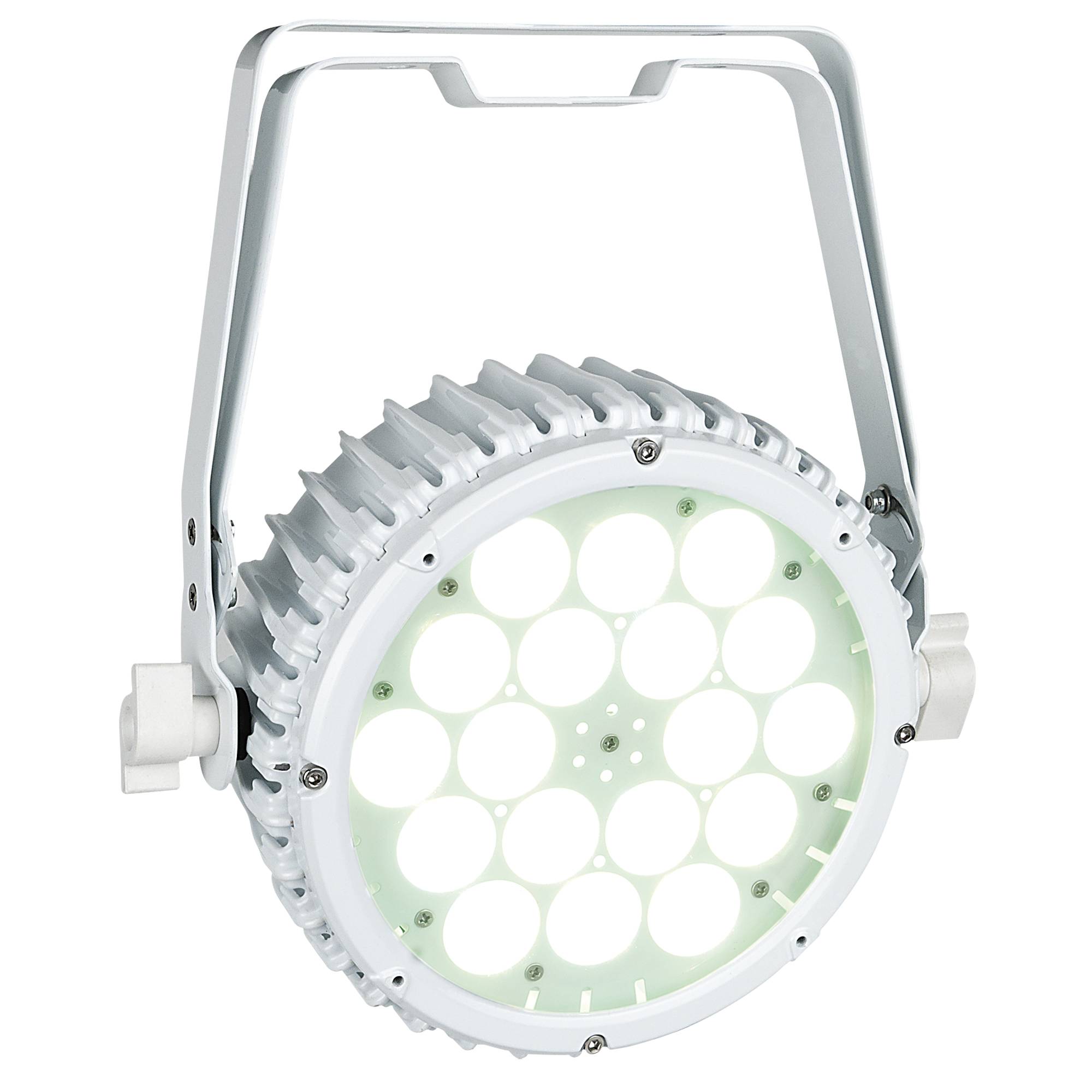 Showtec Compact Par 18 MKII 18x 3 W RGB LED PAR - weiß