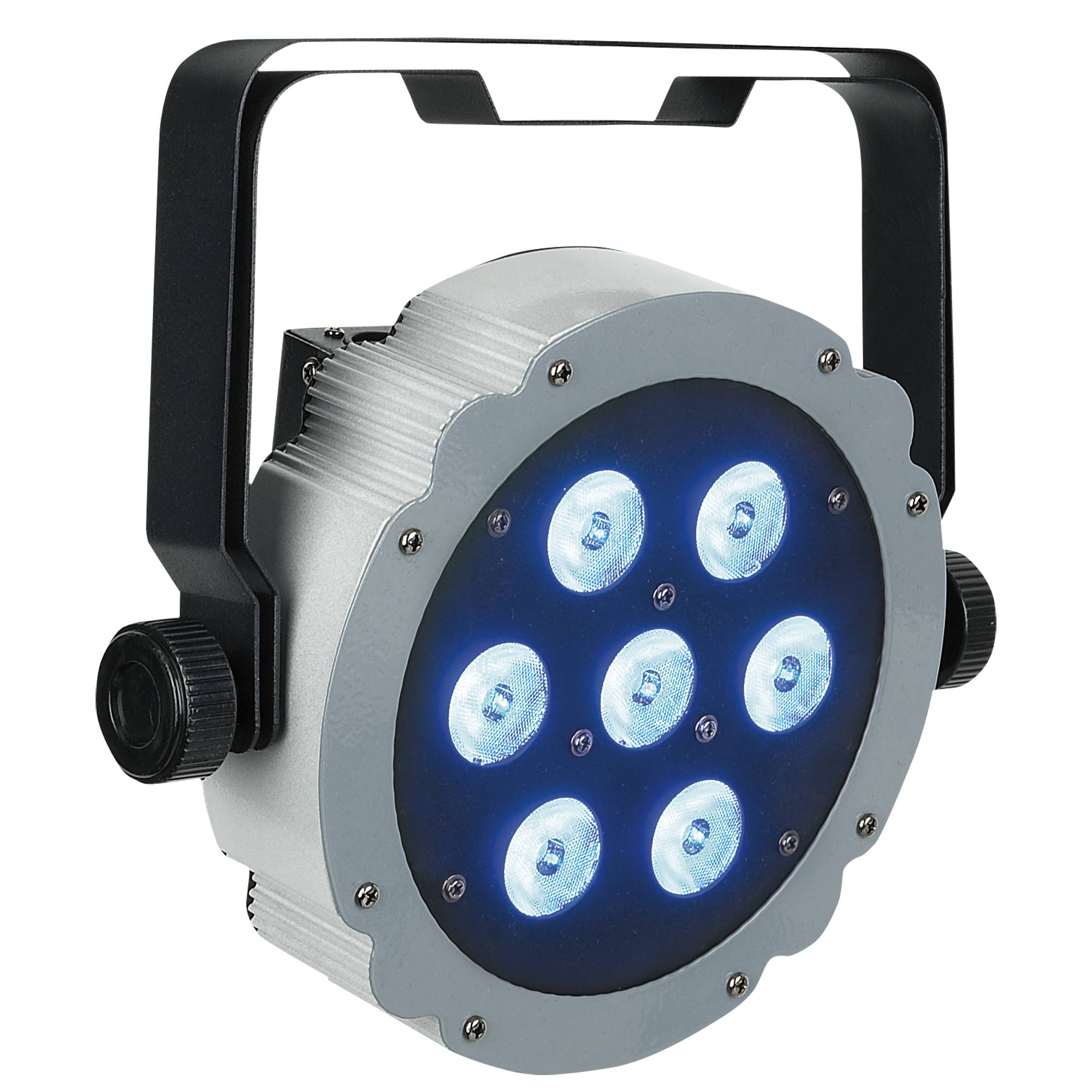 Showtec Compact Par 7 Q4 7x 4 W RGBW LED PAR - grau