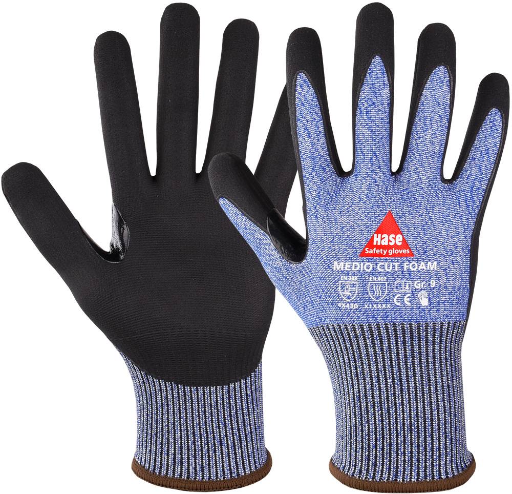 Hase Medio Cut Foam, blau/schwarz, Gr.11