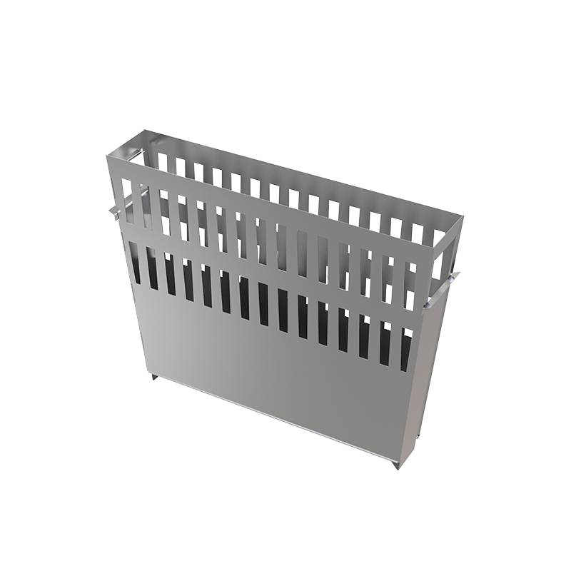 Panier collecteur Alcadrain grand, inox pour caniveau de drainage