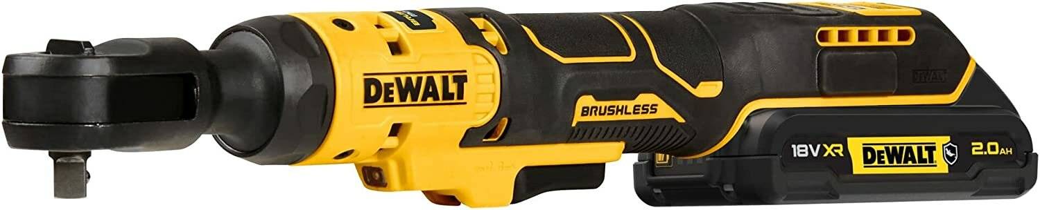 Akku-Ratsche DCF513D1G, 3/8, 18Volt (gelb/schwarz, XR Li-Ionen-Akku 2,0Ah)