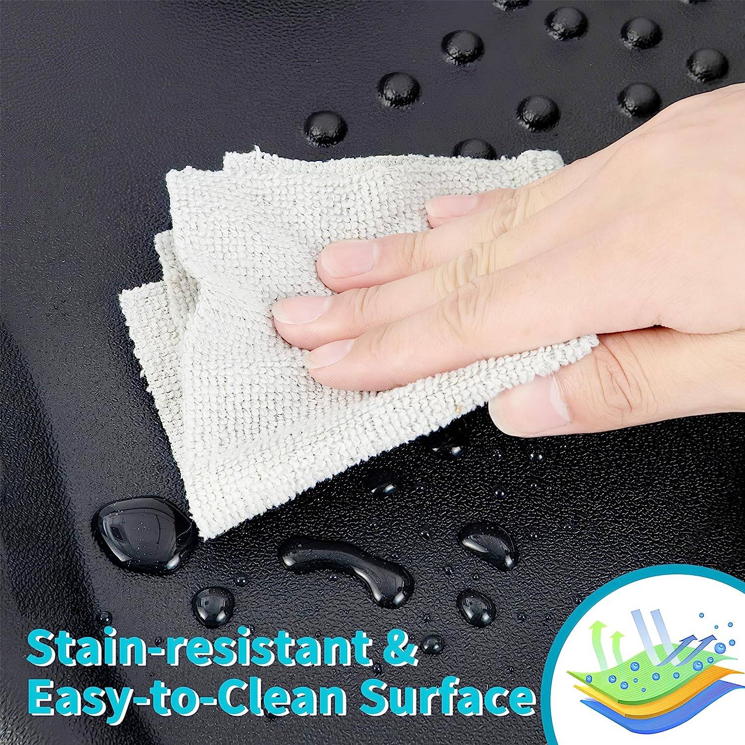 Duronic FT01 Anti-Ermüdungsmatte Fußmatte Fußmassage Arbeitsplatzmatte