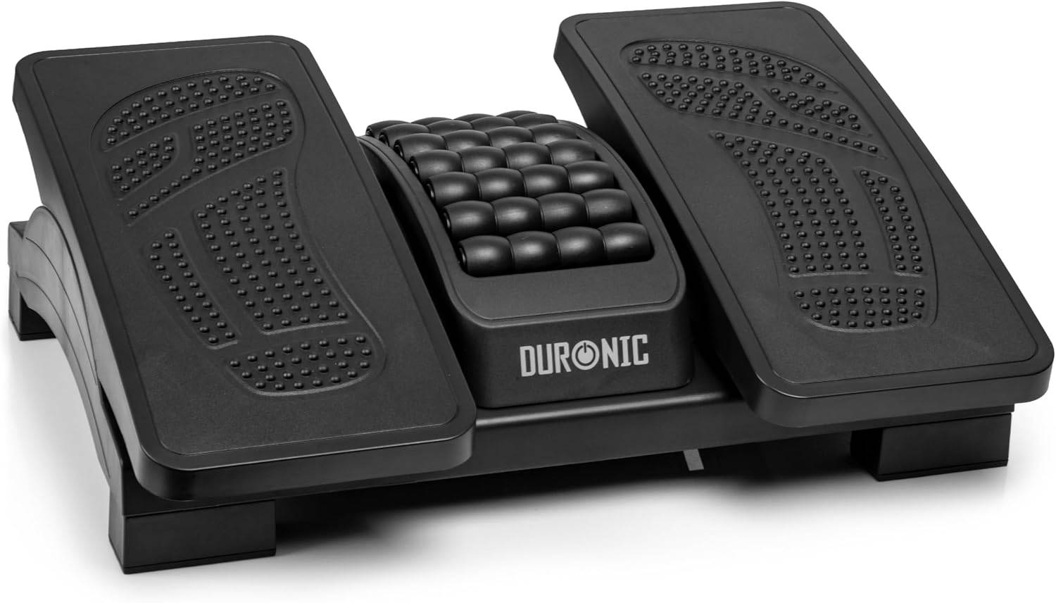 Duronic FT04 Fußstütze höhenverstellbar, Fußbank mit Massagefunktion