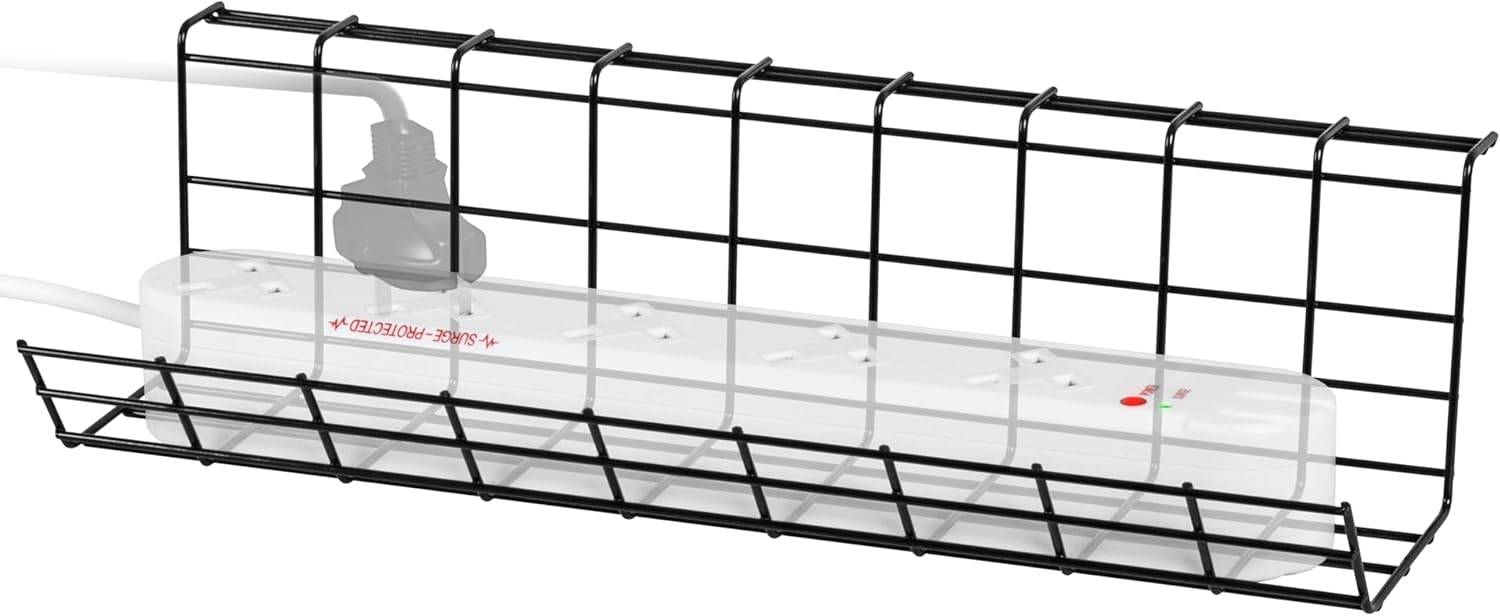 Duronic CMH1 Kabelkanal Schreibtisch, Kabelmanagement, Kabelrinne Büro