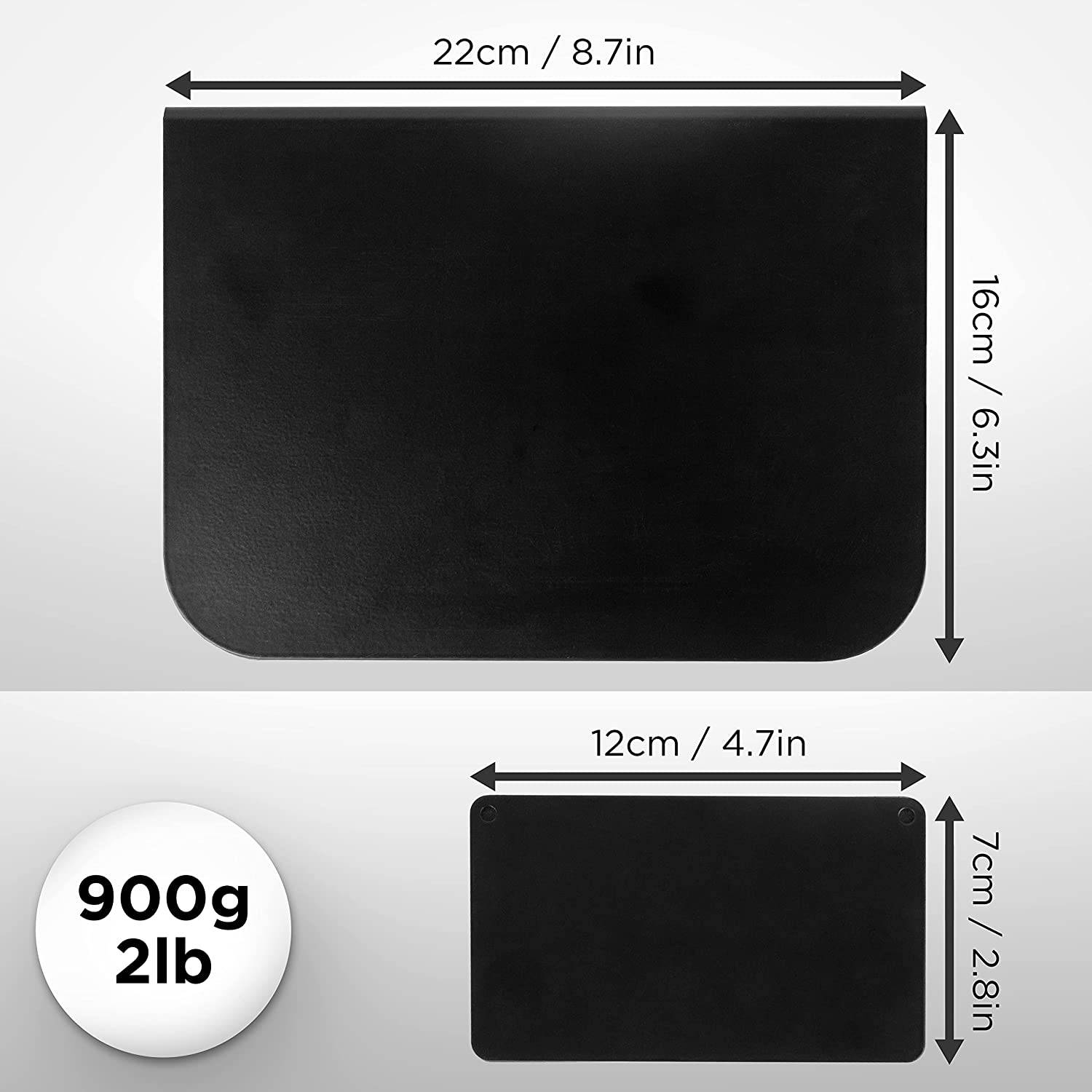 Duronic DMSC1 Monitorarm Verstärkerplatte Schutz Tischklemme gepolstert