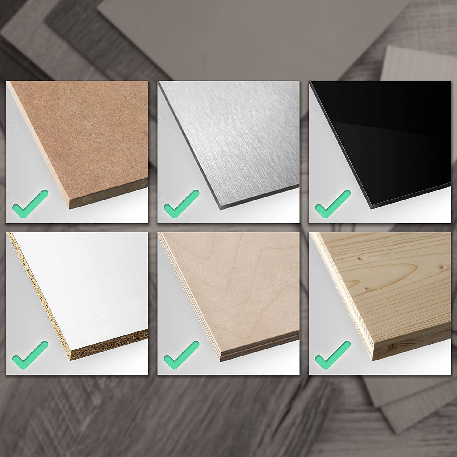 Duronic DMSC1 Monitorarm Verstärkerplatte Schutz Tischklemme gepolstert