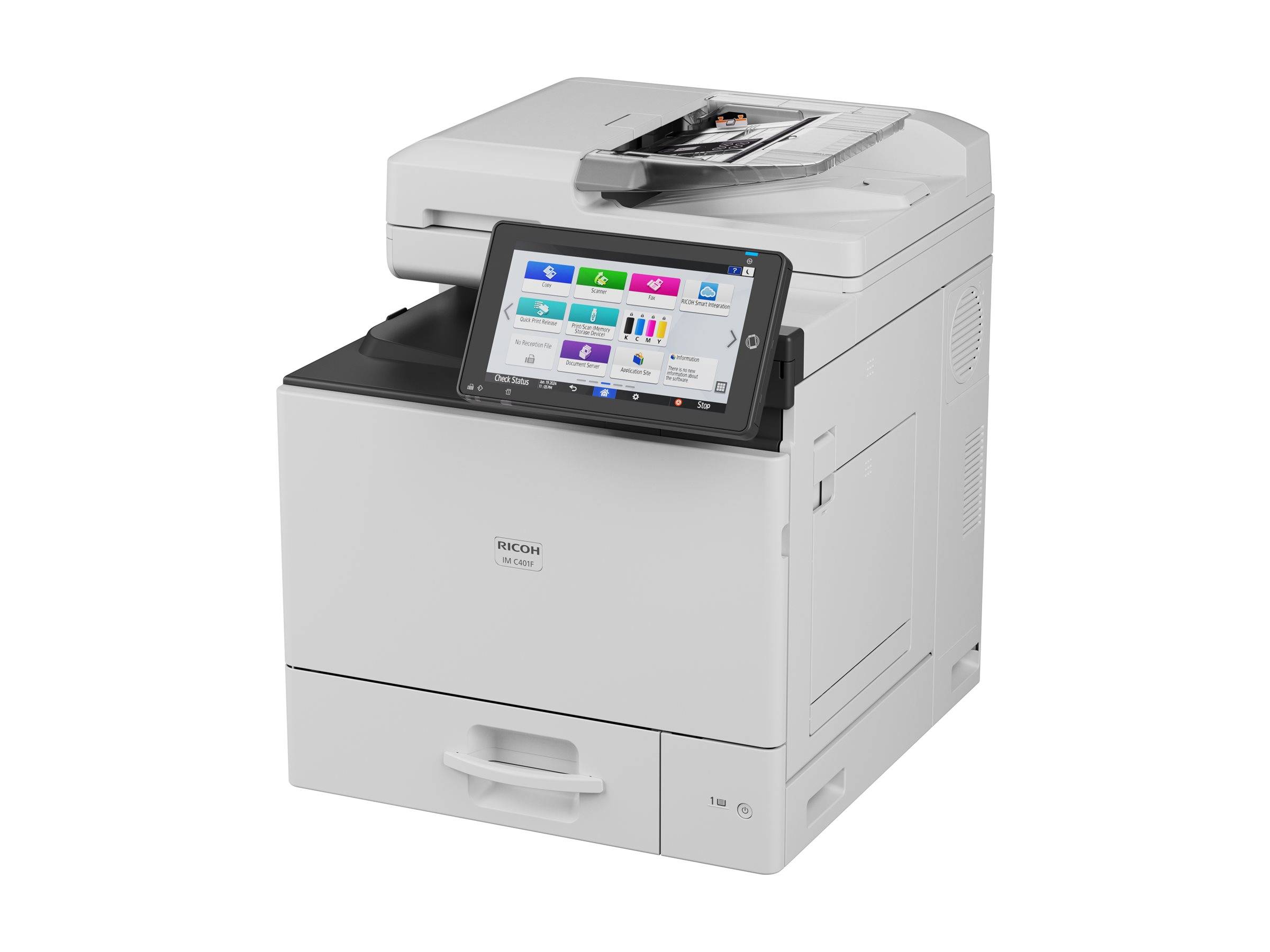 Ricoh IM C401F - Multifunktionsdrucker - Farbe - Laser - A4 (210 x 297