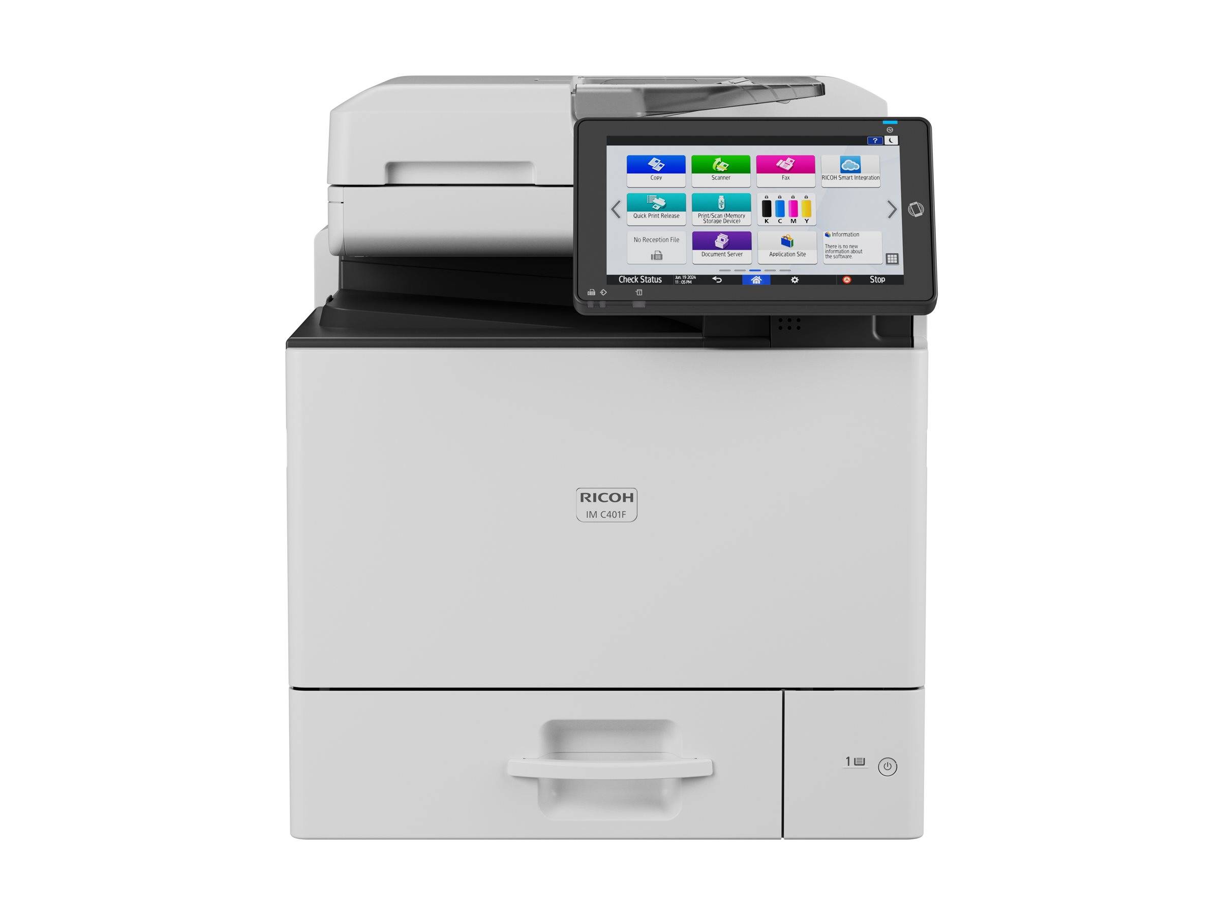 Ricoh IM C401F - Multifunktionsdrucker - Farbe - Laser - A4 (210 x 297