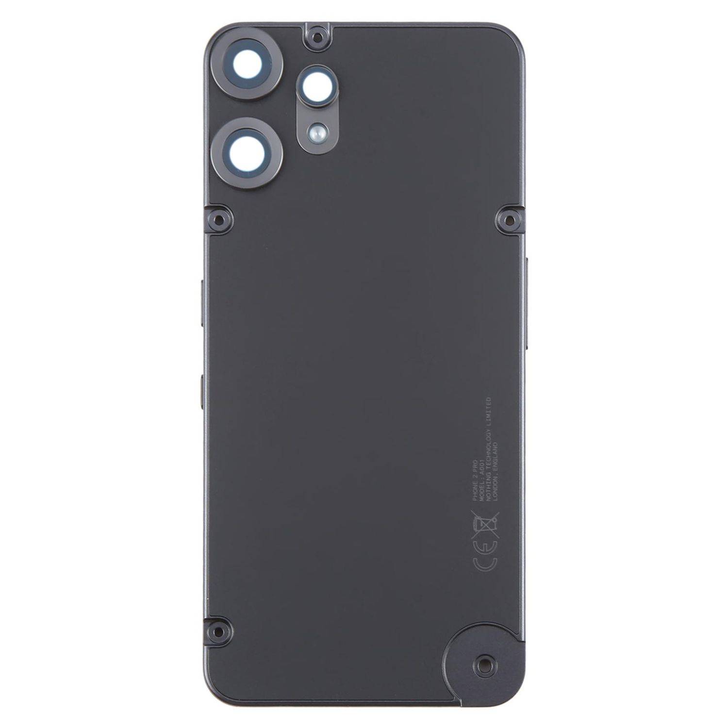 Für Nothing CMF Phone 2 Pro Akkudeckel Backcover Kamera Linse Ersatzteil Schwarz