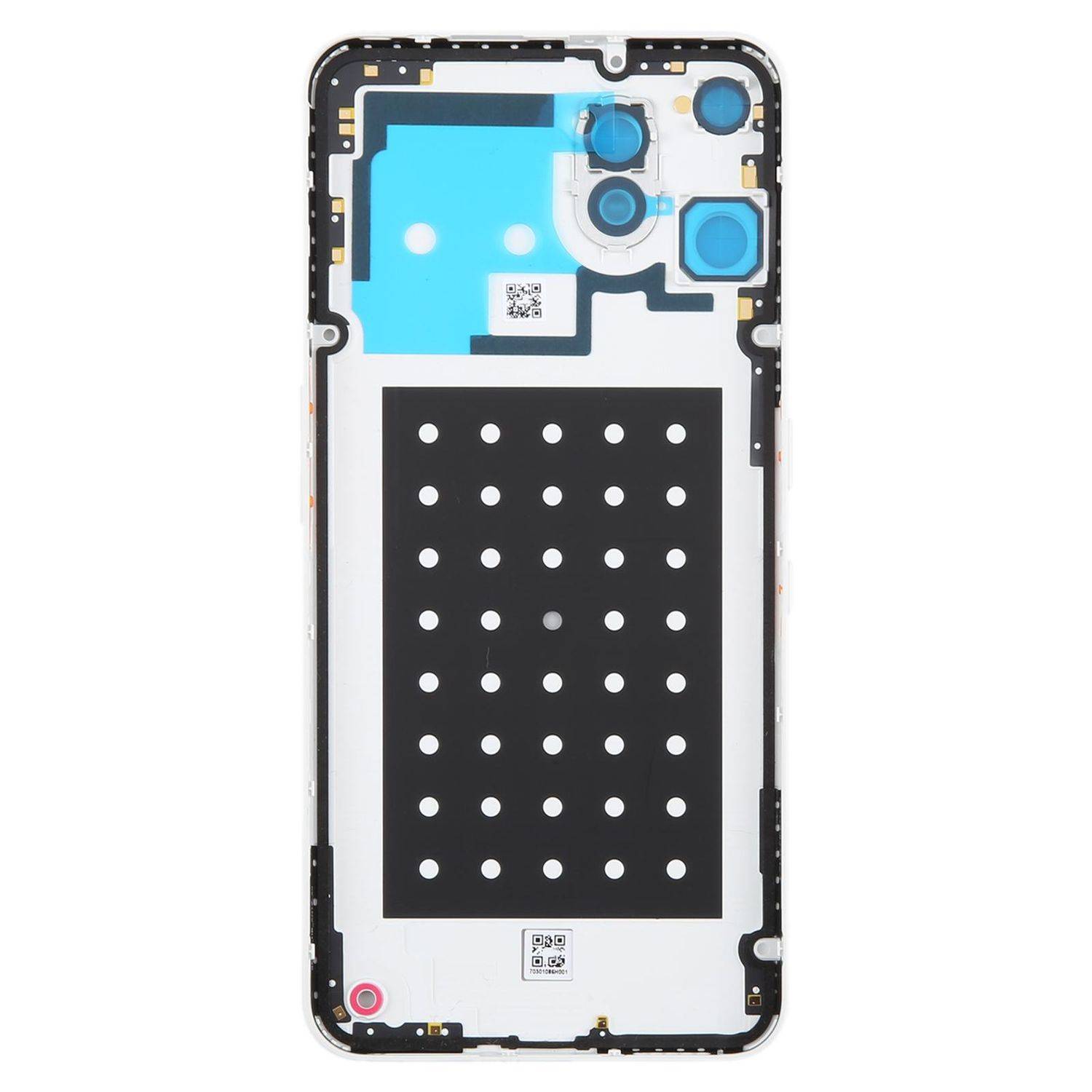 Für Nothing CMF Phone 2 Pro Akkudeckel Backcover Kamera Linse Ersatzteil Weiß